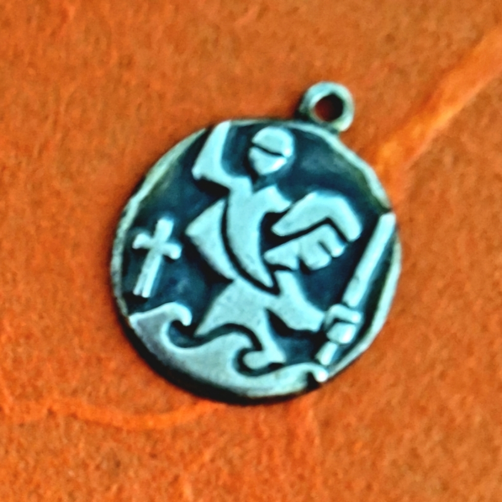 Retired James Avery St. Christopher. Rare.